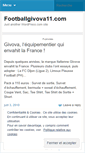 Mobile Screenshot of footballgivova11.wordpress.com