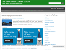 Tablet Screenshot of happyfamilycamping.wordpress.com