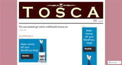 Desktop Screenshot of cofetariatoscaroman.wordpress.com