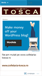 Mobile Screenshot of cofetariatoscaroman.wordpress.com