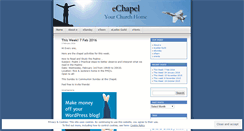 Desktop Screenshot of echapel.wordpress.com