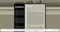 Desktop Screenshot of indrakounturbinsus.wordpress.com