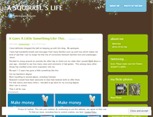 Tablet Screenshot of lovingsquirrel.wordpress.com