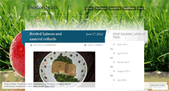 Desktop Screenshot of foodordeath.wordpress.com