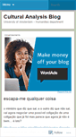 Mobile Screenshot of culturalanalysis.wordpress.com