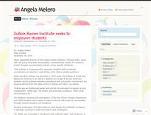 Tablet Screenshot of angelamelero.wordpress.com