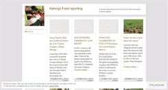 Desktop Screenshot of kalongoreporting.wordpress.com