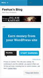 Mobile Screenshot of feehas.wordpress.com
