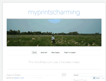 Tablet Screenshot of myprintscharming.wordpress.com