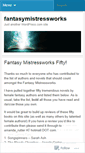 Mobile Screenshot of fantasymistressworks.wordpress.com