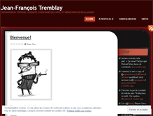 Tablet Screenshot of jftremblaypigiste.wordpress.com