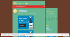 Desktop Screenshot of dietasurya.wordpress.com