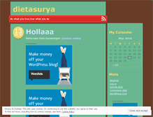 Tablet Screenshot of dietasurya.wordpress.com