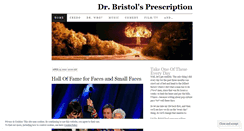 Desktop Screenshot of drbristol.wordpress.com