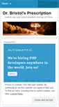 Mobile Screenshot of drbristol.wordpress.com