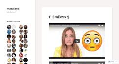 Desktop Screenshot of masuland.wordpress.com