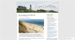 Desktop Screenshot of capecodblogger.wordpress.com