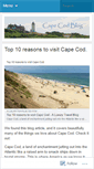 Mobile Screenshot of capecodblogger.wordpress.com