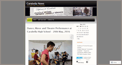 Desktop Screenshot of cncarabellanews.wordpress.com