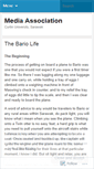Mobile Screenshot of mediaassociationcurtin.wordpress.com