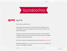Tablet Screenshot of lacosetachas.wordpress.com