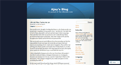 Desktop Screenshot of ajaysiri.wordpress.com