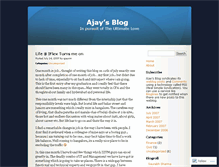 Tablet Screenshot of ajaysiri.wordpress.com