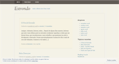 Desktop Screenshot of estrondo.wordpress.com