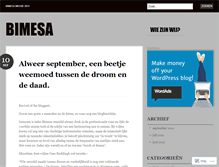 Tablet Screenshot of bimesa.wordpress.com