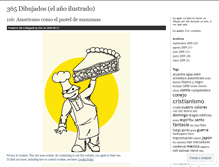 Tablet Screenshot of dibujados.wordpress.com