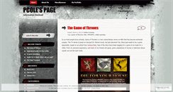 Desktop Screenshot of patrickfcole.wordpress.com