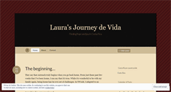 Desktop Screenshot of laurasjourneydevida.wordpress.com