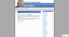 Desktop Screenshot of andreasmoelzer.wordpress.com