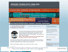 Tablet Screenshot of pressurecookingwithlornasass.wordpress.com