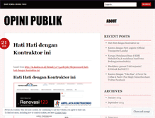 Tablet Screenshot of keluhanpembaca.wordpress.com