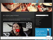 Tablet Screenshot of metalpizza.wordpress.com