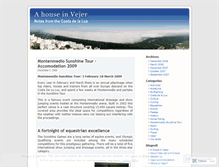 Tablet Screenshot of houseinvejer.wordpress.com