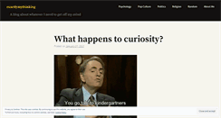 Desktop Screenshot of exactlymythinking.wordpress.com