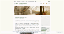 Desktop Screenshot of globalwarning2010.wordpress.com