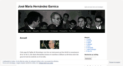 Desktop Screenshot of hernandezgarnicafr.wordpress.com