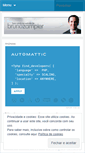 Mobile Screenshot of brunozampier.wordpress.com