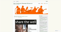 Desktop Screenshot of completeworshipmusician.wordpress.com