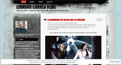 Desktop Screenshot of leandromoraiscorrea.wordpress.com