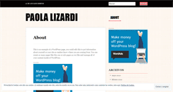 Desktop Screenshot of paolalizardi.wordpress.com