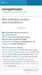 Mobile Screenshot of missgefreubel.wordpress.com
