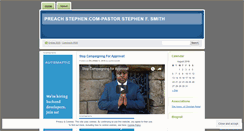 Desktop Screenshot of pastorssmith.wordpress.com