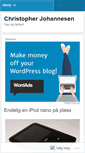 Mobile Screenshot of christopherjohannesen.wordpress.com