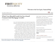 Tablet Screenshot of firstequity.wordpress.com
