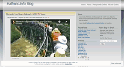 Desktop Screenshot of halfmac.wordpress.com
