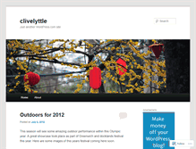Tablet Screenshot of clivelyttle.wordpress.com